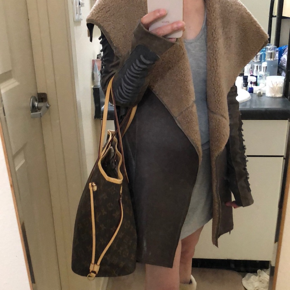❌SOLD❌ RICK OWENS Fur lining Coat - Picture 16 of 16